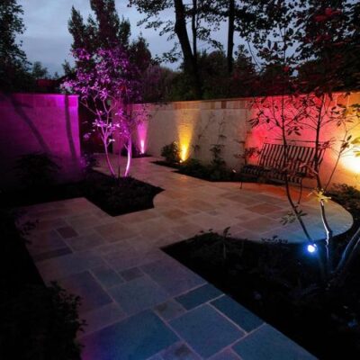 LjusSpår Solar – Solcells Trädgårdsstrålkastare RGB Flerfärgad photo review