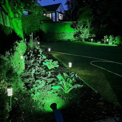 LjusSpår Solar – Solcells Trädgårdsstrålkastare RGB Flerfärgad photo review
