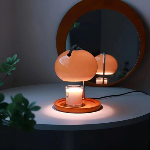 CandleLjusGlans – Dimbar Ljusvärmare i Metall & Glas - Bild 3