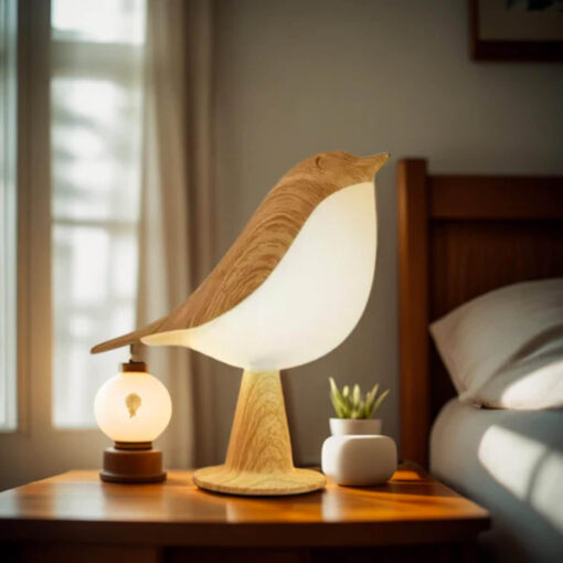 FågelLjus - Trådlös & Uppladdningsbar Sänglampa med Aromadiffusor - Bild 6