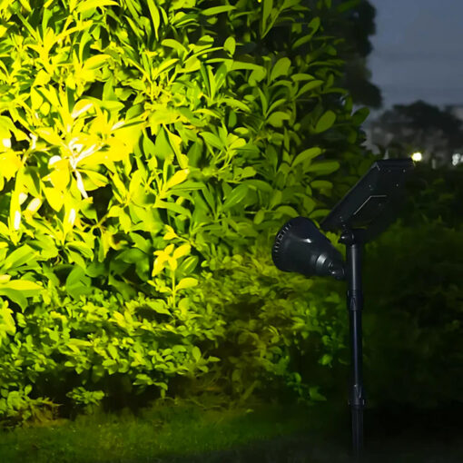 LjusSpår Solar – Solcells Trädgårdsstrålkastare RGB Flerfärgad - Bild 12