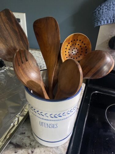7-delars Wooden Köksredskap Set – Naturligt & Hållbart photo review