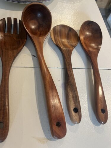 7-delars Wooden Köksredskap Set – Naturligt & Hållbart photo review
