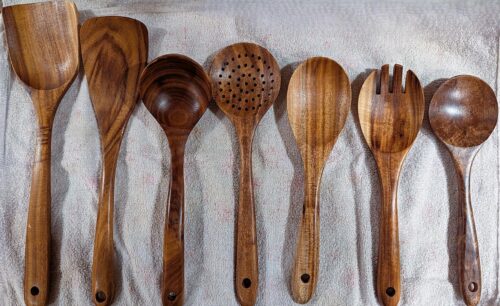 7-delars Wooden Köksredskap Set – Naturligt & Hållbart photo review