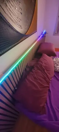 RGBiC Neonljusslang – Flexibel vattentät LED-remsa med fjärrkontroll och smartphone-styrning photo review