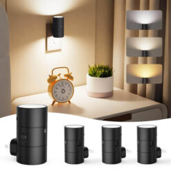 LED-nattlampa för eluttag