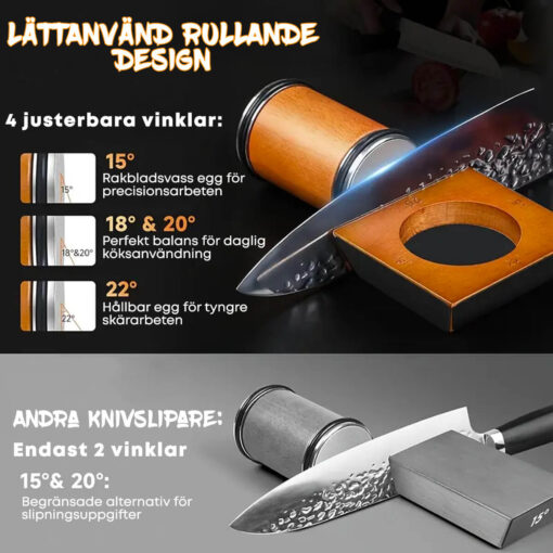 Manuell rullande knivslipare – Premiumkvalitet - Bild 7