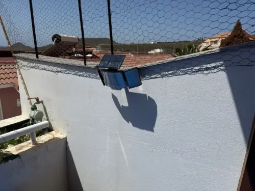 Solcellslampa Utomhus Vägg 348 LED – Rörelsevakt & IP65 Vattentät photo review