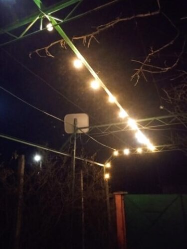 Ljusslinga utomhus vattentät IP44 — LED ljusslinga 2700 K photo review